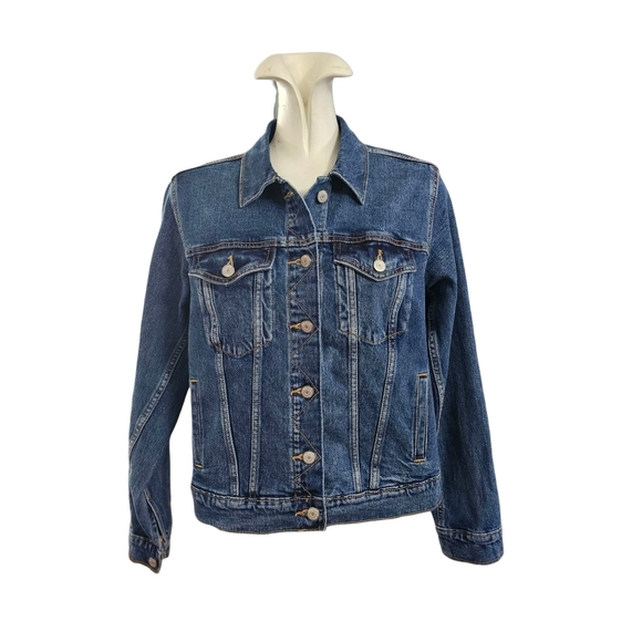 Highland Cow Handpainted On A Denim Jean Jacket - Picture 4 of 4